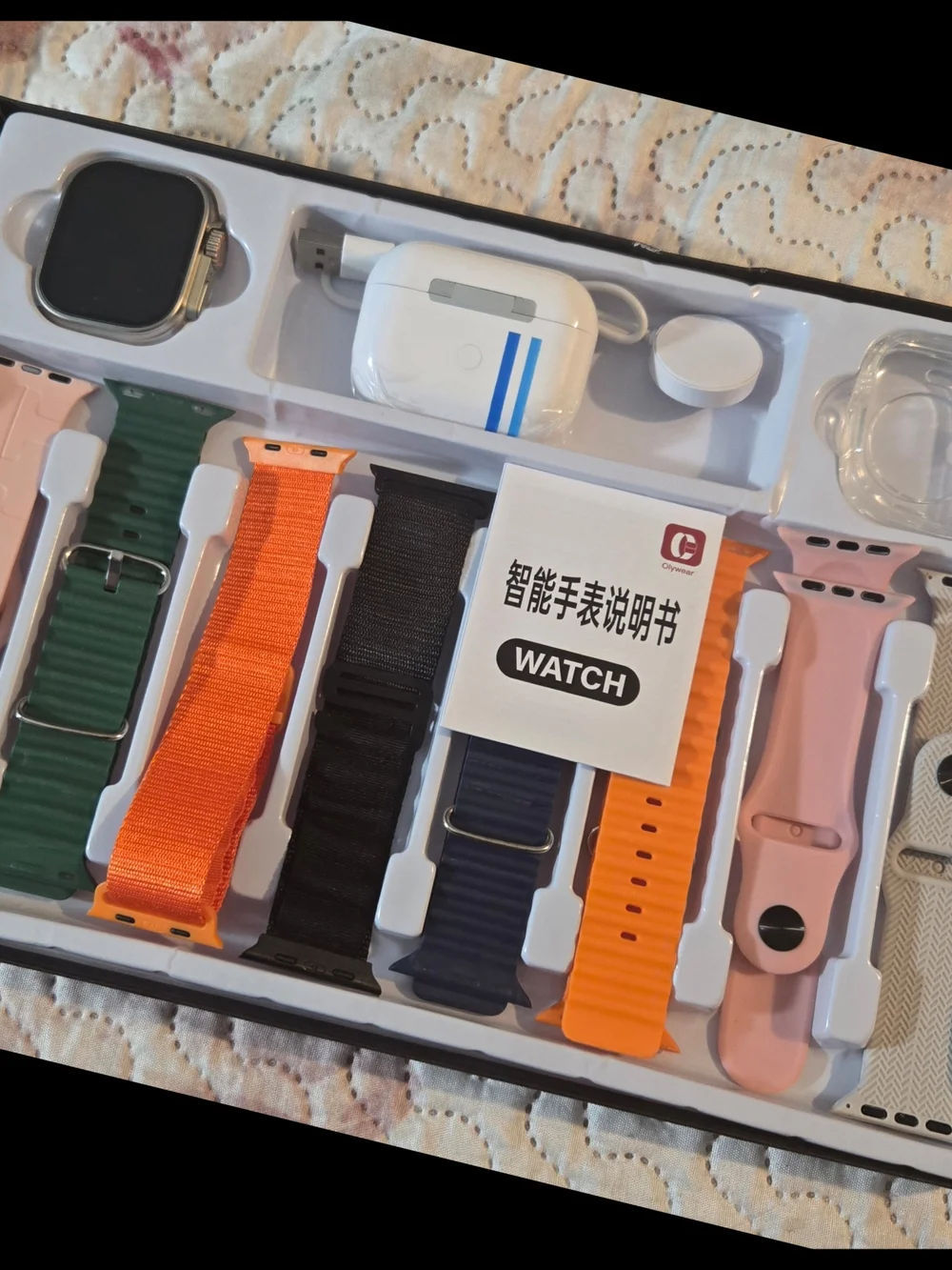Okpu Smartwatch with Earbuds And 8 Band Plus